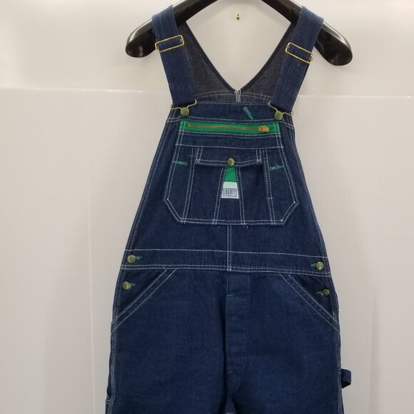 Liberty Overalls Carpenter Button Fly 36 x30 Farmer Construction Made In USA - Picture 3 of 14